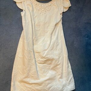 Lilly Pulitzer Women’s Embroidered Cap Sleeve Dress